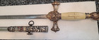 rare Vintage M c  Lilley   Co  Knights Templar  Sword  Scabbard - Columbus  Oh 