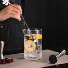 Stainless Steel Muddler For Cocktails mixing Spoon And 3 Piece  Silver