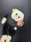 Vintage Ty Beanie Babies Mooch Monkey Plush Stuffed Animal 1999 Mint W tag
