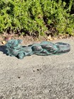 Vintage 1990s Dragon Incense Burner Holder Gothic Fantasy 11l X 2w X 3h In