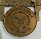 James Madison 4th President Of The United States Coin Medal
