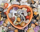 Crystal Confetti Scoop  Crystal Mix  Gemstones - Tumbled   Rough Stones  Gifts 