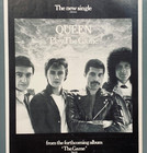 Queen 1980 Poster Advert Play The Game Freddie Mercury