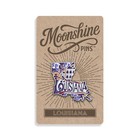 Louisiana State Enamel Pin     Bayou State Collectible Lapel Pin