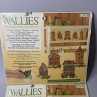 Vntg Wallies Lot Of 2 Sets Susan Winget Birdhouses Wallpaper Cutouts Crafts New