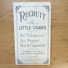 Recruit Little Cigars Tobacco Card Insert British Canoe Assn Burgee Flags Series