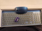 Wireless Keyboard   Mouse Ultra Slim Combo 2 4g Silent Scissor Switch Usb Blue B
