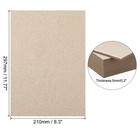 0 2 x12 x8  Book Board  10 Pack Chipboard Sheets Book Binding Board  Gray