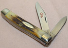 1978 case Xx mint Unused 52032 Red Letter Stag Stockman 2 Blade Pocket Knife 