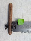 Wi Barn Antique Primitive 2 Two Man Crosscut Logging Saw 66  Blade Log Tool Ba