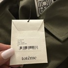 Toteme Army Field Jacket In Khaki Green Size 40
