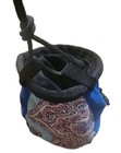 Breathe Rock Climbing Bouldering Chalk Bag Fabric Fleece Lined Boho 