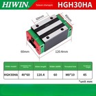 1pcs  Hiwin Silver Linear Guide Slider Hgh30ha High Assembly Heavy-duty Slider