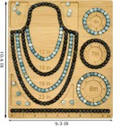 Bead Boards For Jewelry Making  Bamboo Beading Board For Bracelet   Necklace  