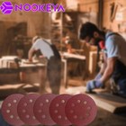 100pcs Sanding Discs Set  5-inch 8-hole Hook And Loop Sandpaper 40 60 80 120