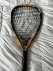 Ektelon Racquetball Racquet Black yellow W cover Professional 22    Euc