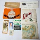 1960s Ephemera Junk Journal Drawer Lot Vintage Thibodaux Louisiana Momentos