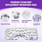 S3501 S3601 Steam Mop Replacement Pads 12 6 X 7 Inches  3 Pack Stripe