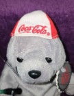 Vtg Coca Cola Seal In Baseball Cap Holding Coke Bottle 1997 Plush Nwt 