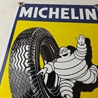 Vintage Michelin Tires Bibendum Sign - Gas Pump Advertising Service Sign