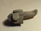 1971 Dig Pre Columbian Chup  cuaro Ceramic Figurine Phallic Fragment 500bc -300ad