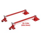 Rear Traction Bars For 1988-2018 Silverado Sierra 2wd 4wd Axle Flipped Red