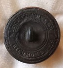 Rare Civil War Confederate North Carolina Officer Staff Button Nc2 Rare Backmark