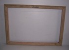 Vintage Borden s  Wooden Frame  Advertising Store Display Poster Holder