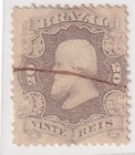 Brazil 1866 Dom Pedro Ii 20 Reis Perf Three Color Shades Used Trio