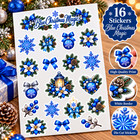 Christmas Magic Stickers     Colorful Holiday  Sticker Sheets