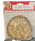 Fibre Craft Blonde Doll Wig Long Curly Wig Fits 11 1 2  29cm Head 1996 Vintage