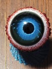 Contemporary J  T  Tinker 1  Mib Blue Whirlpool Bloody Studio Art Glass Marble