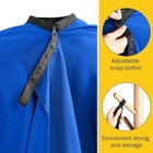 12pcs Barber Cape 64 X 56   Large Waterproof Hair Cutting Salon Cape Adjustab   