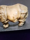 Vintage  Antique Carved Rhinoceros Figure