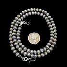 18  Navajo Pearls Desert 5mm Southwest Native Bench Beads Squash Pawn Necklace