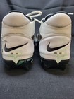 New York Jets Jeremy Ruckert  89 Team Issued Game Worn Nike Alpha Cleats Size 14