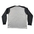 Adidas Sweatshirt Men Xl Gray Black Pullover Fleece Crewneck Aeroready Team Crew