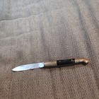 Vintage Style Old  Hunting Pocket Knife W  Brass Bolsters Jack Knife    