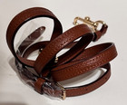 Authentic Coach Handbag Brown Leather Gold Hardware Replacement Strap Brand New