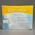 New In Box Rolodex Open Rotary Card File Holds 500 2 1 4  X 4  Cards  Black