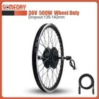 Electric Bike Conversion Kit 36v 48v 500w Rear Rotate Hub Motor Wheel16-29  700c