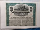 Vintage 1944     Pittsburgh Cincinnati Chicago St  Louis Railroad Bond Certificate