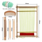 Foccts Wooden Multi-craft Weaving Loom Large Frame 9 84 X 15 35 X 1 3inch  Ta   