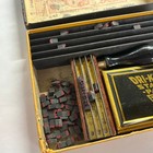Fulton Office Printing Outfit Vintage Rubber Stamp Set Os Black Dark Academia