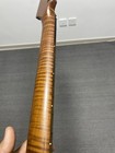 Aaaa New Ebony Fingerboard 22fret Roasted Flame Maple Electric Guitar Neck
