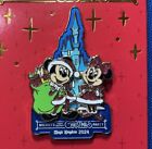 Disney Pin Wdw Mickey   s Very Merry Christmas 2024 - Santa Mickey   Minnie Castle