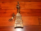 Vintage Orig 16  Statue Of Liberty Figure United Copper Clock Nice New York