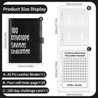 100 Envelope Challenge Budget Planner  5 050 Money Saving Cash Challenge Book