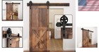 Antique Sliding Barn Door Hardware - Easy Diy Install