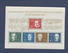 Germany - Scott 804 -  Mnh S s - Music Composers - 1959
